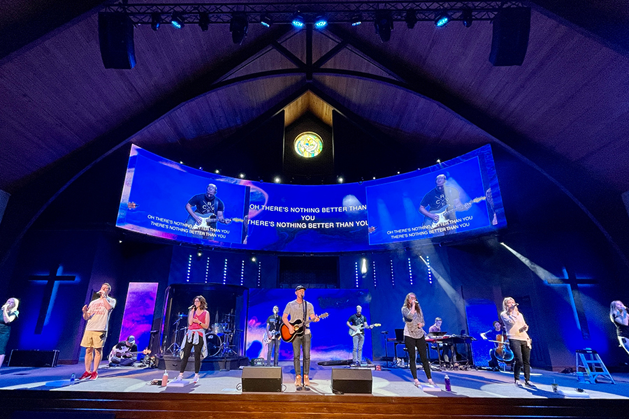 Church Led Screen Application